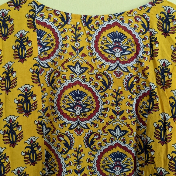 L Printed Kurta - Picture 4 of 10